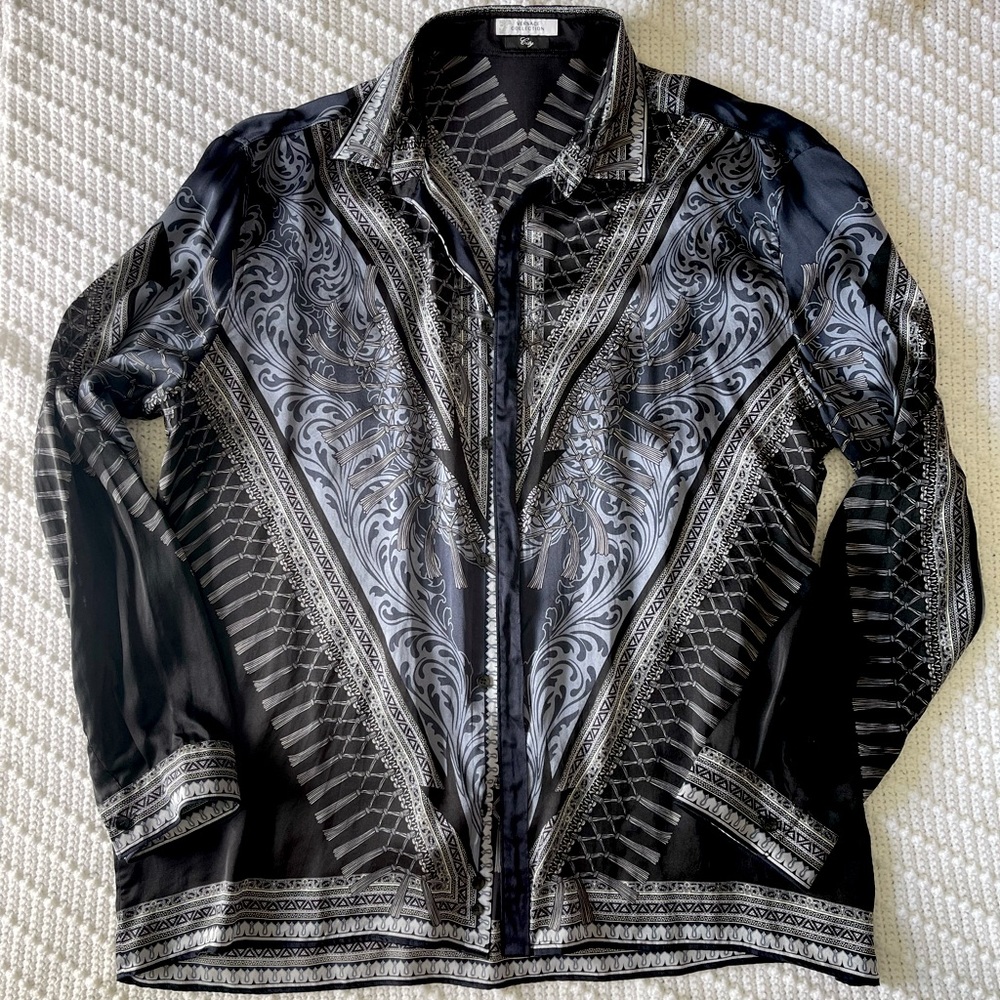 Louis Vuitton silk shirt City collection